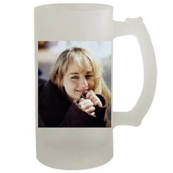 Helen Hunt 16oz Frosted Beer Stein