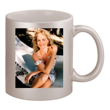 Helen Hunt 11oz Metallic Silver Mug