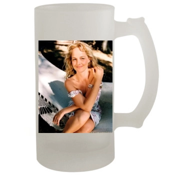 Helen Hunt 16oz Frosted Beer Stein