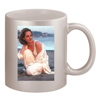 Helen Hunt 11oz Metallic Silver Mug