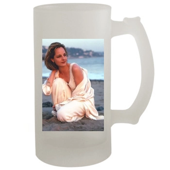 Helen Hunt 16oz Frosted Beer Stein