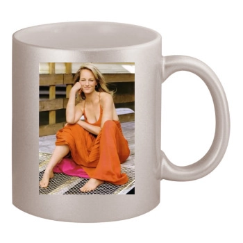 Helen Hunt 11oz Metallic Silver Mug