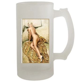 Victoria Silvstedt 16oz Frosted Beer Stein