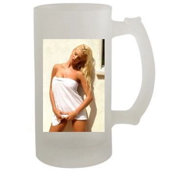 Victoria Silvstedt 16oz Frosted Beer Stein