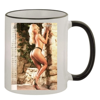 Victoria Silvstedt 11oz Colored Rim & Handle Mug