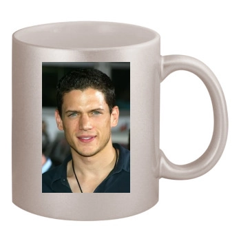 Wentworth Miller 11oz Metallic Silver Mug