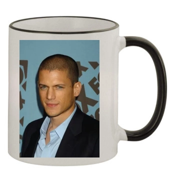 Wentworth Miller 11oz Colored Rim & Handle Mug