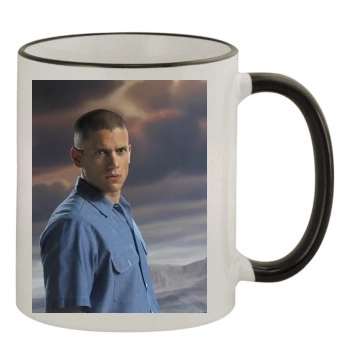 Wentworth Miller 11oz Colored Rim & Handle Mug