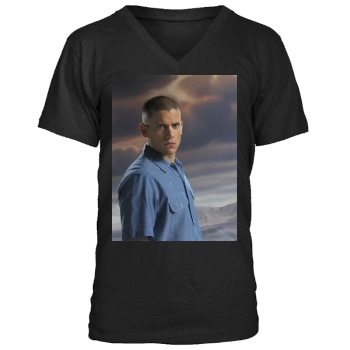 Wentworth Miller Men's V-Neck T-Shirt