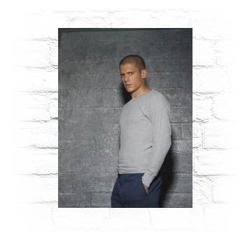 Wentworth Miller Metal Wall Art