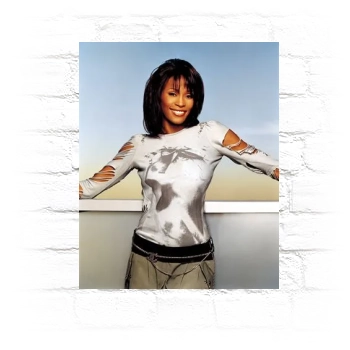 Whitney Houston Metal Wall Art