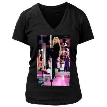 Geri Halliwell Women's Deep V-Neck TShirt