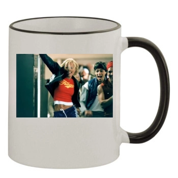 Geri Halliwell 11oz Colored Rim & Handle Mug