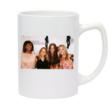 Willa Ford 14oz White Statesman Mug