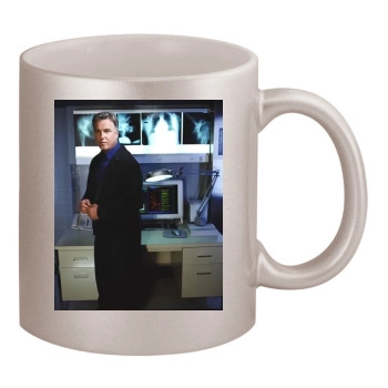 William Petersen 11oz Metallic Silver Mug