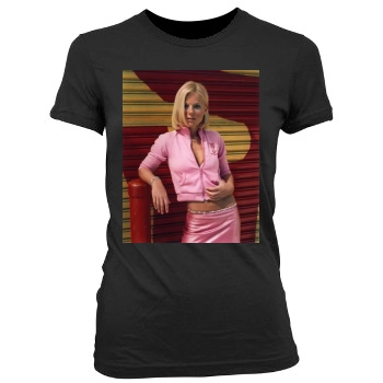 Geri Halliwell Women's Junior Cut Crewneck T-Shirt