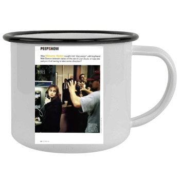 Winona Ryder Camping Mug