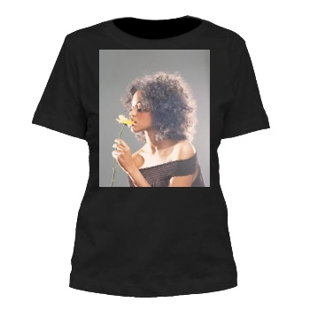 Zoe Saldana Women's Cut T-Shirt