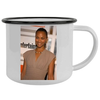 Zoe Saldana Camping Mug