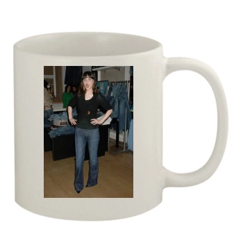 Zooey Deschanel 11oz White Mug