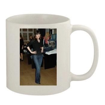 Zooey Deschanel 11oz White Mug