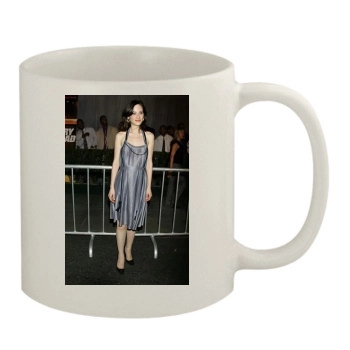 Zooey Deschanel 11oz White Mug