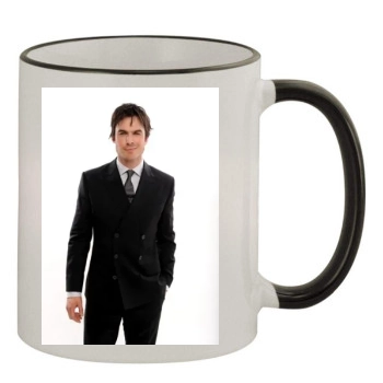 Ian Somerhalder 11oz Colored Rim & Handle Mug