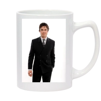 Ian Somerhalder 14oz White Statesman Mug