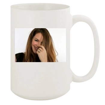 Jacinda Barrett 15oz White Mug