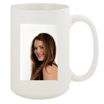 Jacinda Barrett 15oz White Mug