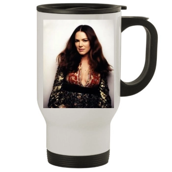 Jacinda Barrett Stainless Steel Travel Mug