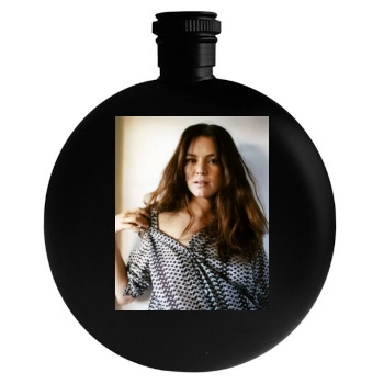 Jacinda Barrett Round Flask