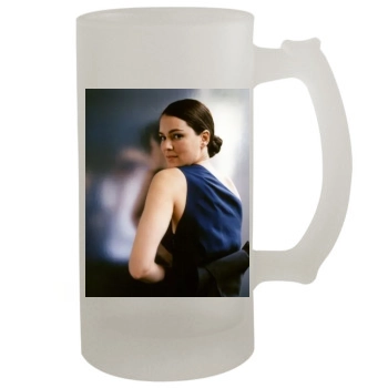 Jacinda Barrett 16oz Frosted Beer Stein