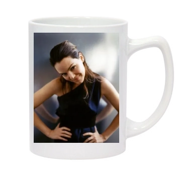 Jacinda Barrett 14oz White Statesman Mug