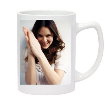 Jacinda Barrett 14oz White Statesman Mug