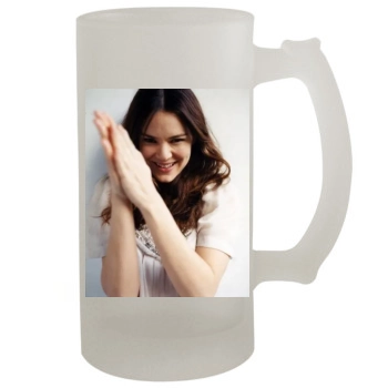 Jacinda Barrett 16oz Frosted Beer Stein