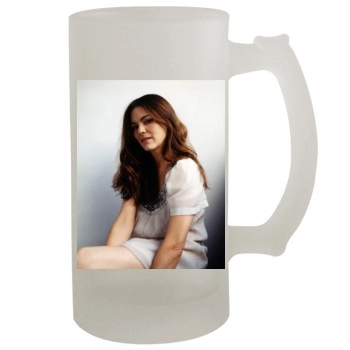 Jacinda Barrett 16oz Frosted Beer Stein