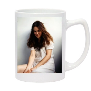 Jacinda Barrett 14oz White Statesman Mug