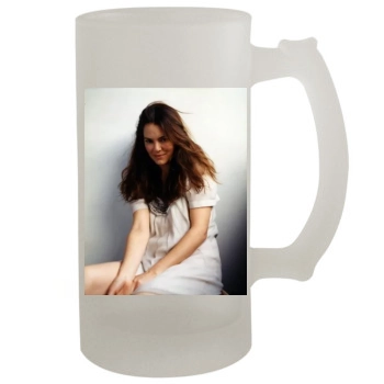 Jacinda Barrett 16oz Frosted Beer Stein