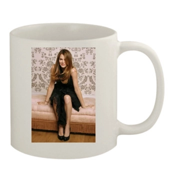 Jacinda Barrett 11oz White Mug