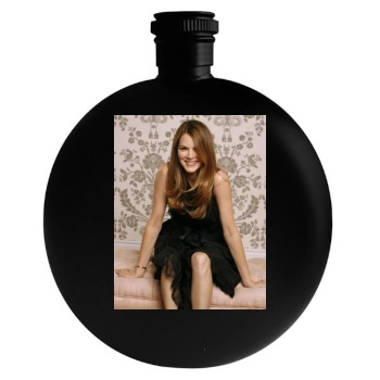 Jacinda Barrett Round Flask