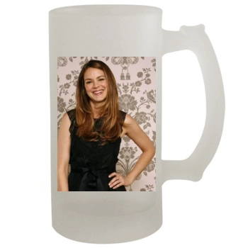 Jacinda Barrett 16oz Frosted Beer Stein