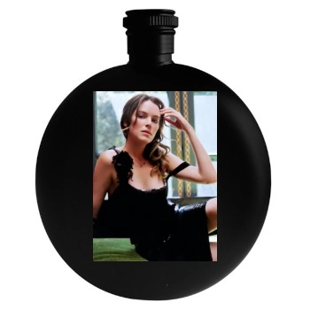 Jacinda Barrett Round Flask