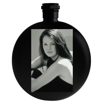 Jacinda Barrett Round Flask