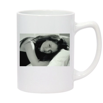 Jacinda Barrett 14oz White Statesman Mug