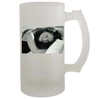 Jacinda Barrett 16oz Frosted Beer Stein