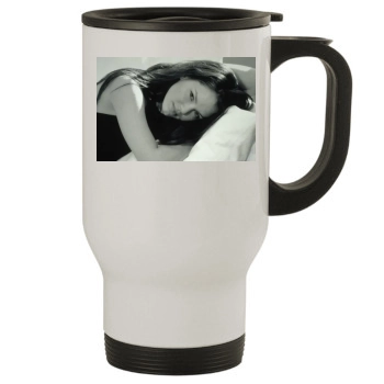 Jacinda Barrett Stainless Steel Travel Mug