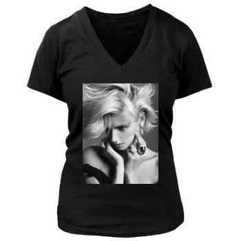 Jacquetta Wheeler Women's Deep V-Neck TShirt