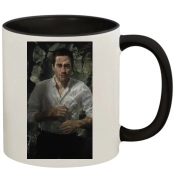 Jake Gyllenhaal 11oz Colored Inner & Handle Mug