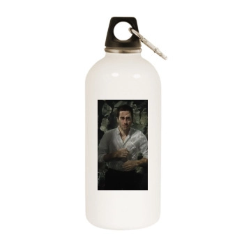 Jake Gyllenhaal White Water Bottle With Carabiner